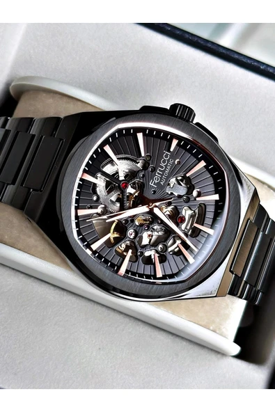 Ferrucci Function FCF 03572M.05 Çelik Kordon Erkek Kol Saati - Resim 2