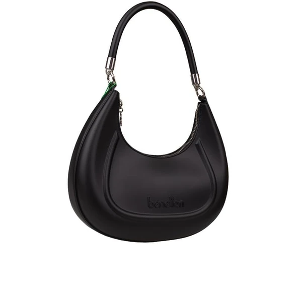 Benetton Siyah Melissa Kadın Kol Çantası BNT 1451 ürün görseli