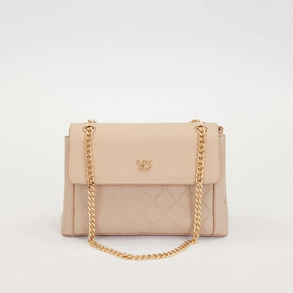 Levidor Vizon Zincir Askılı Kadın Baklava Desenli Çapraz Çanta ürün görseli