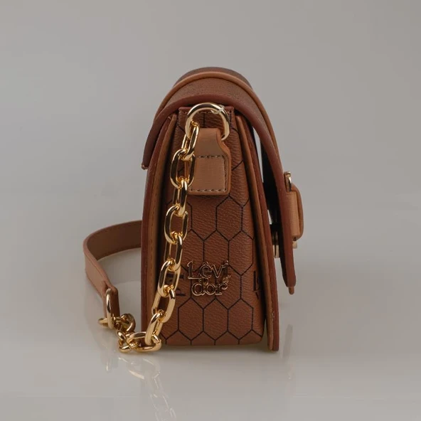 Levidor Taba Kadın Baskılı Çapraz Çanta - Resim 2