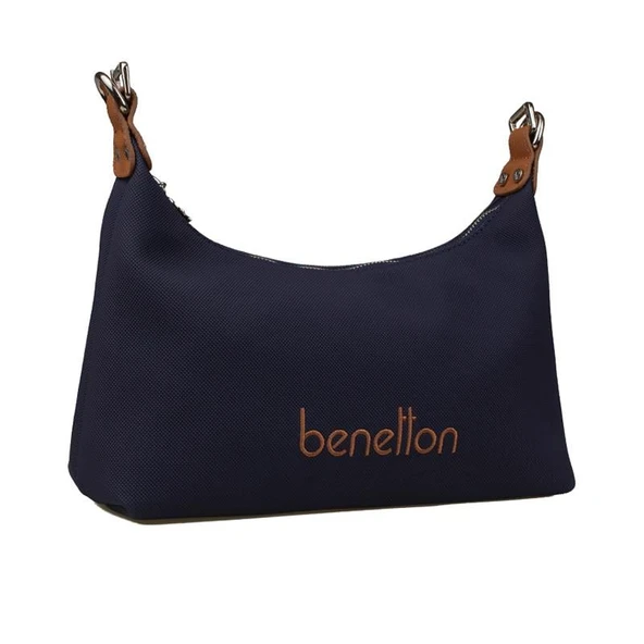 Benetton Lacivert Kadın Nano Kol Çantası BNT 1594 - 1