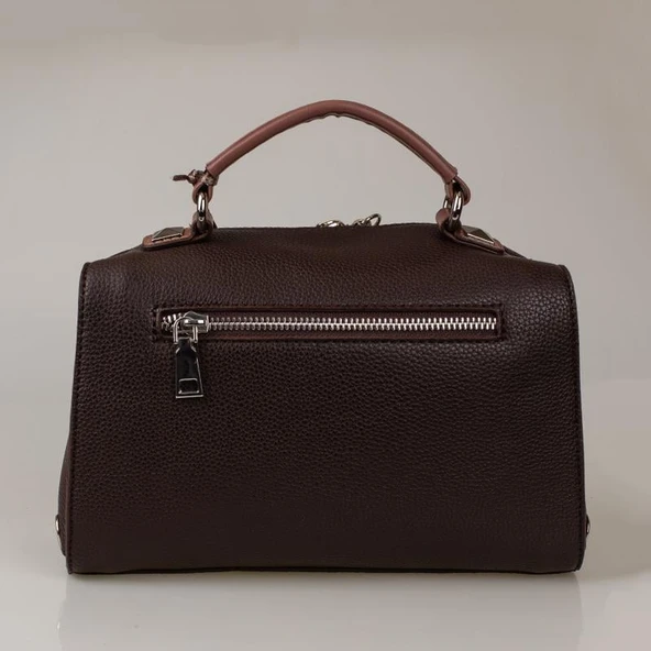 Jacquline Kahverengi Morpheus Kadın El ve Omuz Çantası - Resim 3