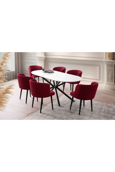 Arel Sandalye, Kırmızı - Resim 3