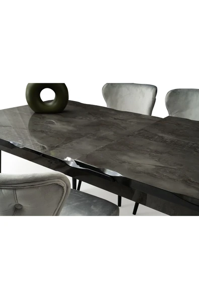 Argun Hg Masa, Inci Sandalye, Irony, 160x90 - Resim 5