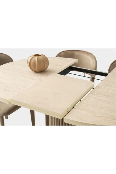 Eksen Açılır Masa, Umay Sandalye, Sidon, 100x100 - Resim 5