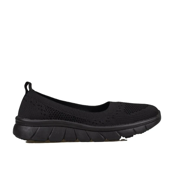 M2S Siyah Sisu Kadın Ultra Hafif Esnek Spor Babet ürün görseli