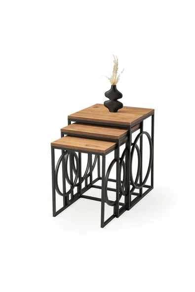 HALKA ZİGON, SİYAH, ATLANTİK ÇAM ürün görseli