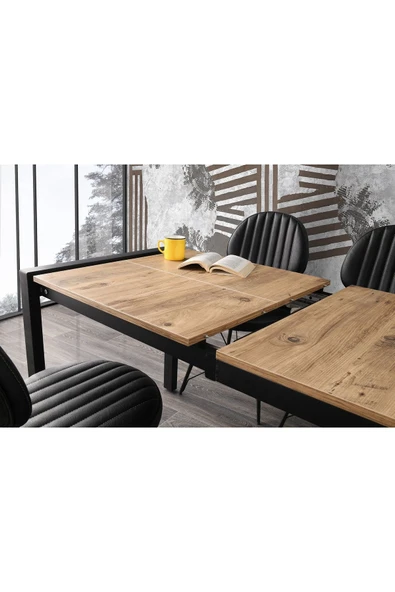 Lato Masa, Metaxi Sandalye, Dışbudak, 120x75 - Resim 3