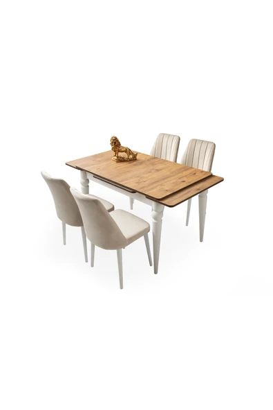 Royal Masa, Lira Sandalye, Dışbudak, 120x80 - Resim 4