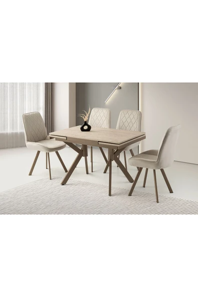 Kristal Masa, Alora Sandalye, Sidon, 110x70 ürün görseli