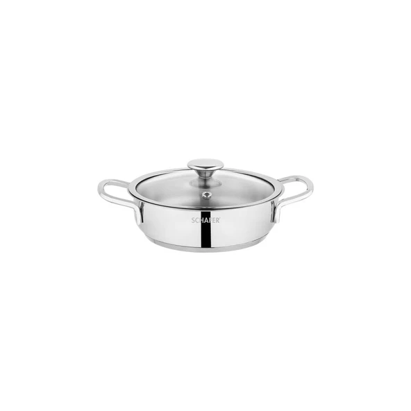 Schafer Steel Storm Çelik Sahan Seti 6 Parça-Inox - 8