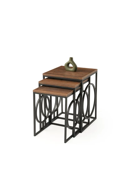 HALKA ZİGON, CEVİZ, SİYAH ürün görseli