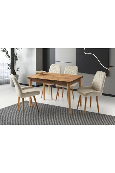 Pesca Masa, Alora Sandalye, Dışbudak, 120x70 ürün görseli