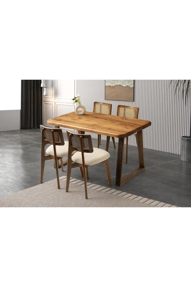 Artur Masa, Zion Sandalye, Ceviz, 140x80 ürün görseli