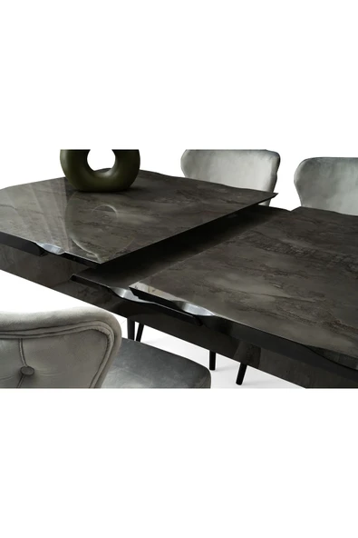 Argun Hg Masa, Inci Sandalye, Irony, 160x90 - Resim 6