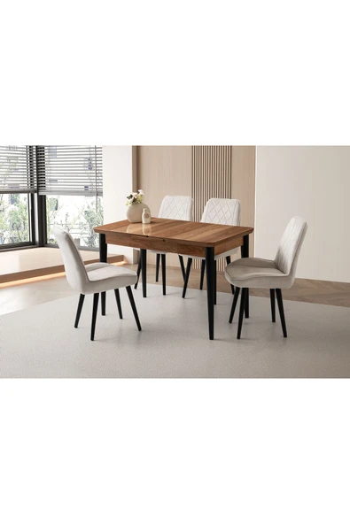 Rüzgar Hg Masa, Alora Sandalye, Hazar, 120x70 ürün görseli