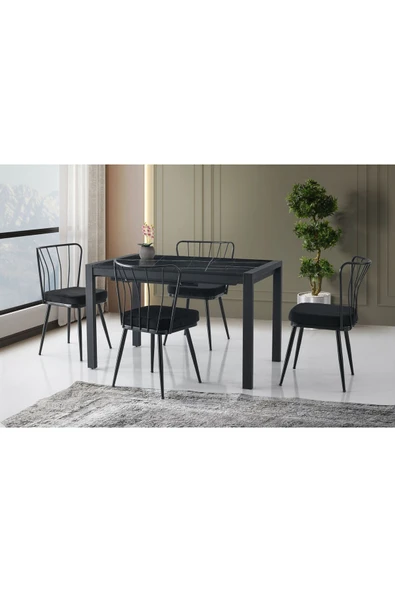 Lato Masa Ay Sandalye Takımı, Sonata, 120x74 ürün görseli