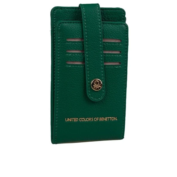 Benetton Yeşil Kadın Sofline Deri Kartlık BNT 1249 ürün görseli