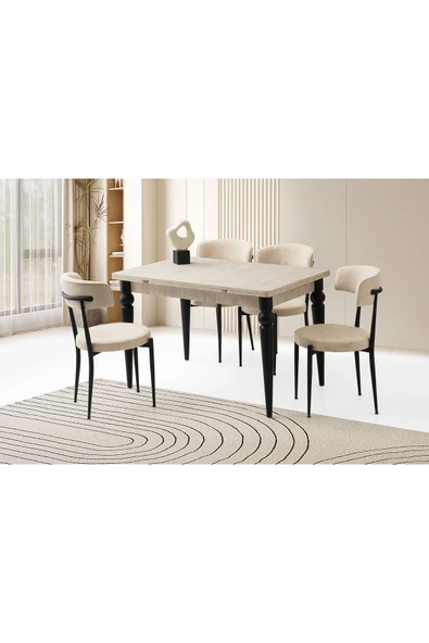 Royal Masa, Armoni Sandalye, Sidon, 120x80 ürün görseli