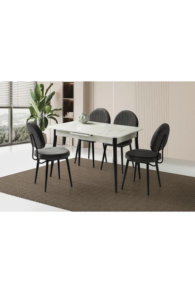 Salta Masa, Bead Sandalye, Marmo, 120x80 ürün görseli