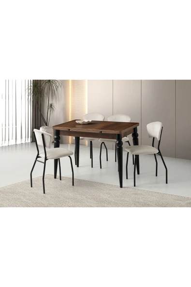 Royal Masa, Zafıra Sandalye, Ceviz, 110x70 ürün görseli