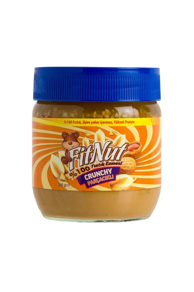 Crunchy FitNut Fıstık Ezmesi-Parçacıklı-Net 360 gr ürün görseli