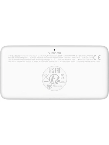Xiaomi Sıcaklık ve Nem Izleme Saati - 3