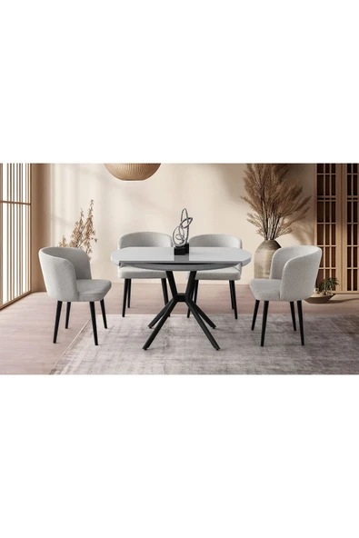 Talin Masa, Sis Gri, 120x70 ürün görseli