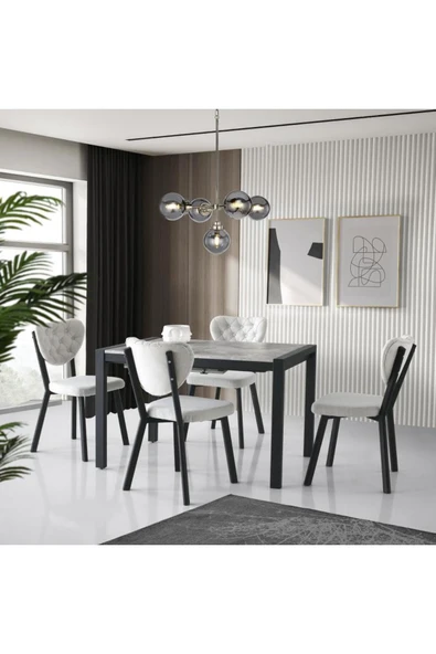 LATO MASA, RİVONE SANDALYE , RAMBLA, 120x74 ürün görseli