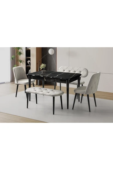 Argun Kapitone Bank Takımı, Sonata, 130x80 ürün görseli