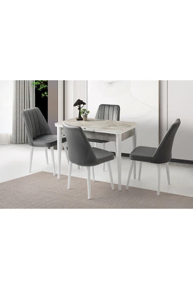 Rüzgar Hg Masa, Lira Sandalye, Rambla, 100x60 ürün görseli