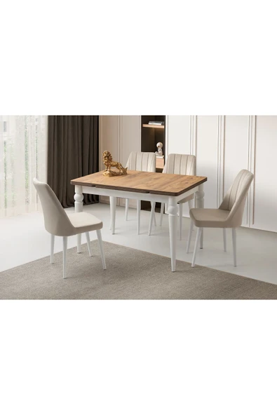 Royal Masa, Lira Sandalye, Dışbudak, 120x80 ürün görseli