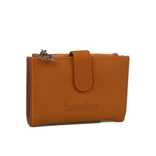 Benetton Hardal Nano Orta Boy Kartlık Kadın Cüzdan BNT 1300 ürün görseli