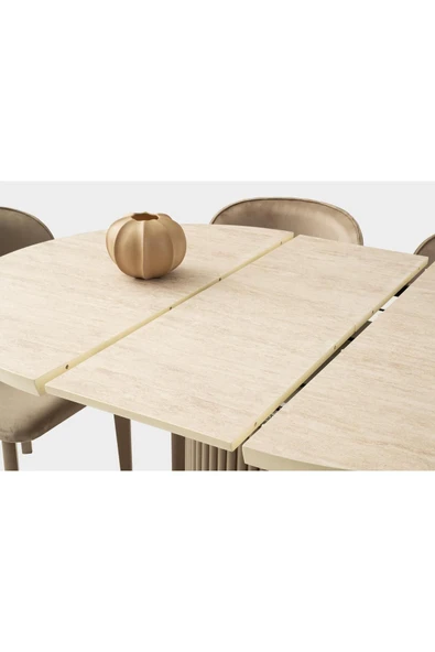 Eksen Açılır Masa, Umay Sandalye, Sidon, 100x100 - Resim 6