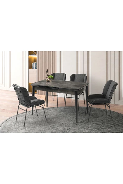 Rüzgar Hg Masa, Fıera Sandalye, Irony, 130x80 ürün görseli