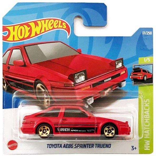 Hot Wheels Tekli Arabalar Toyota Ae86 Sprinter Trueno HCW77 ürün görseli