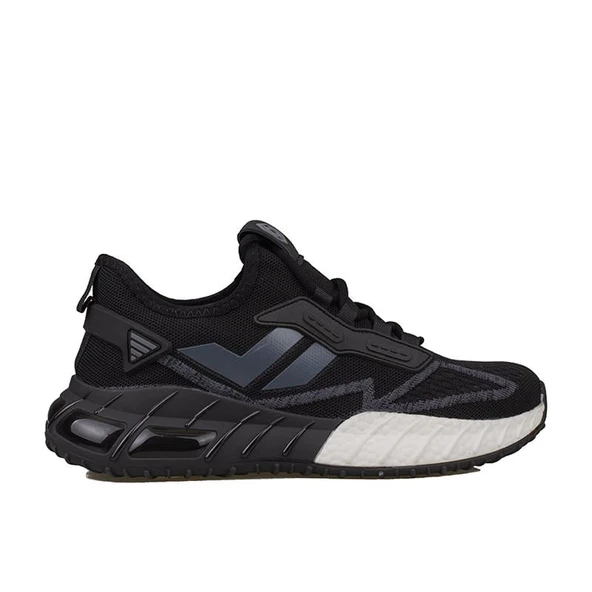 M2S Siyah Cedric Erkek Tekstil Köpük Taban Sneaker - Resim 2