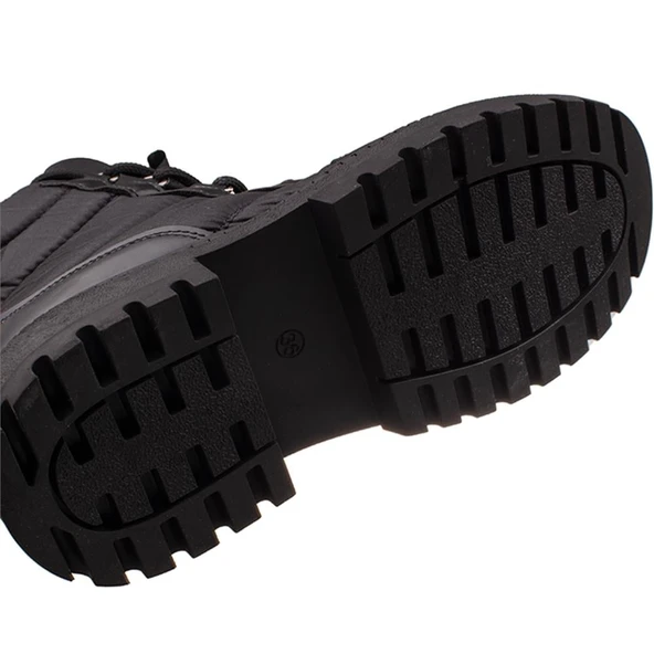 Trend Adımlar Siyah Imelda Kadın Postal Bot - Resim 5