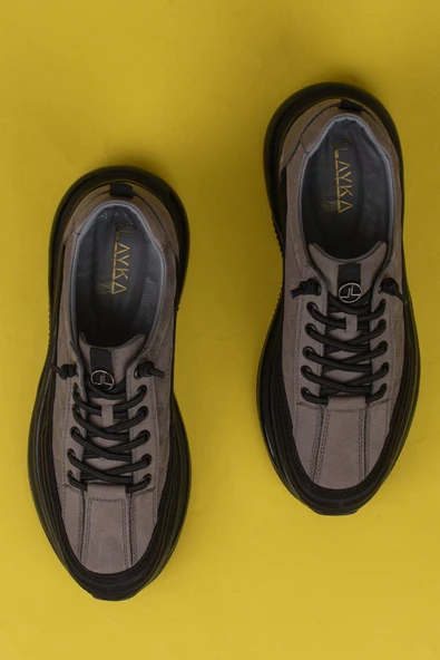 Slayka Haki Hamada Erkek Hafif Mikro Köpük Casual Ayakkabı - Resim 5