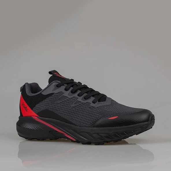 M2S Siyah Esnek Taban Erkek Kaymaz Spor Ayakkabı - Resim 2