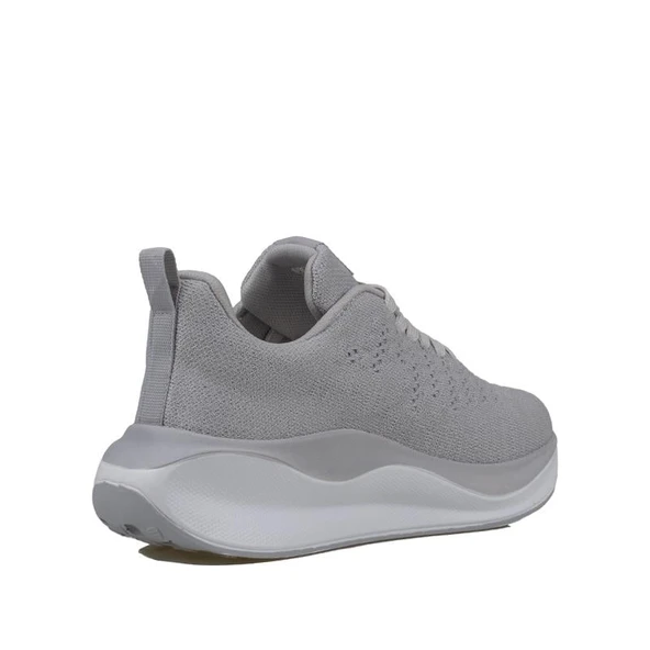 M2S Gri Fly Erkek Hafif Dokuma Sneaker - Resim 3