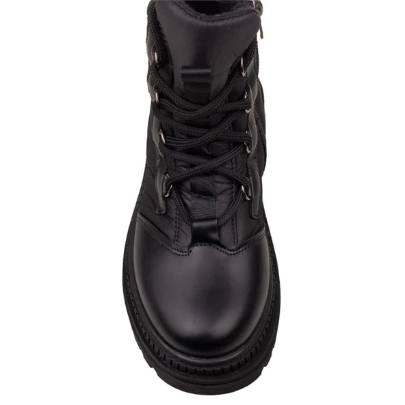 Trend Adımlar Siyah Imelda Kadın Postal Bot - Resim 4