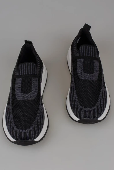 M2S Siyah Naturex Erkek Bağcıksız Ultra Hafif Dokuma Spor - Resim 5