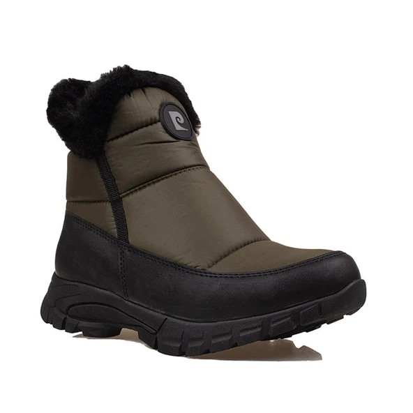 Pierre Cardin Haki Kısa Kadın Kar Botu PC-52592 - Resim 2