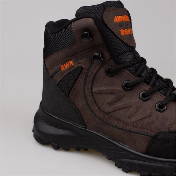 Trend Adımlar Kahverengi Unisex Trekking Bot - Resim 4