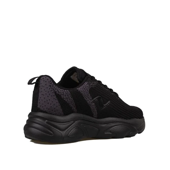 M2S Siyah Adel Kadın Ultra Esnek Hafif Sneaker - Resim 4