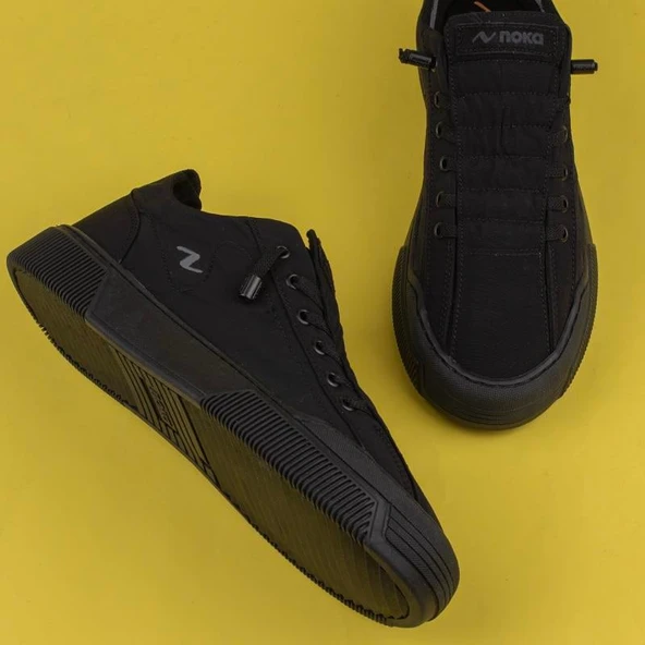 M2S Siyah Champ Erkek Lastik Sneaker - 7