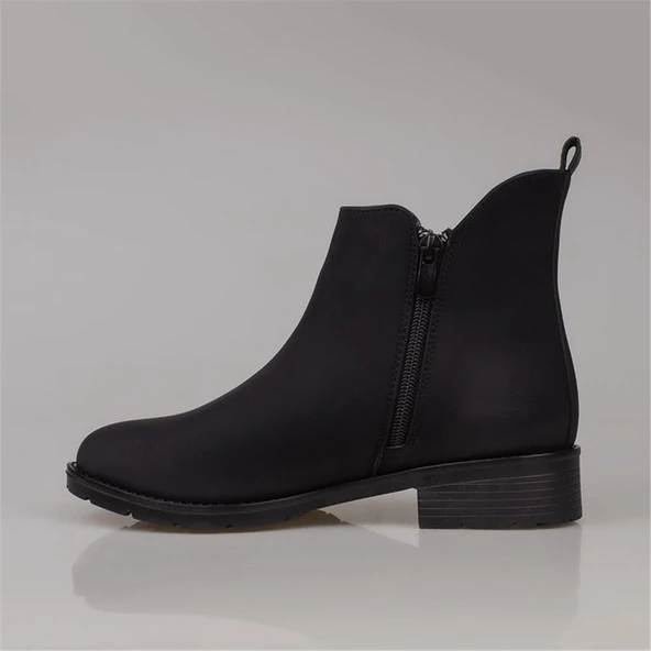 Trend Adımlar Siyah Reale Kadın Casual Bot - Resim 3