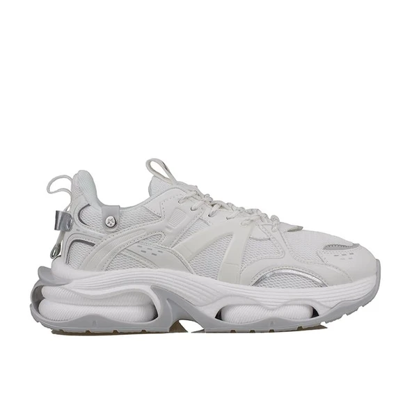 M2S Beyaz Kalın Taban Enjeksiyon Erkek Spor Ayakkabı ürün görseli