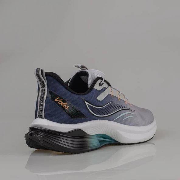 M2S Gri Akıllı Bağcık Erkek Sneaker - 4